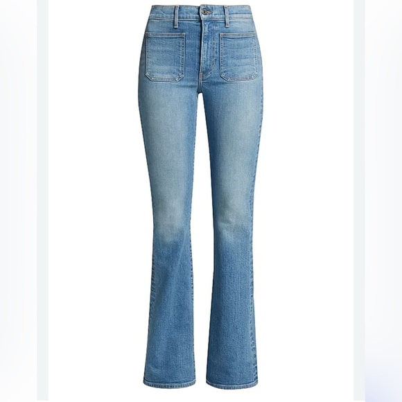 Veronica Beard NEW Beverly skinny flair high-rise patch pocket size 24 $348 - Picture 1 of 11